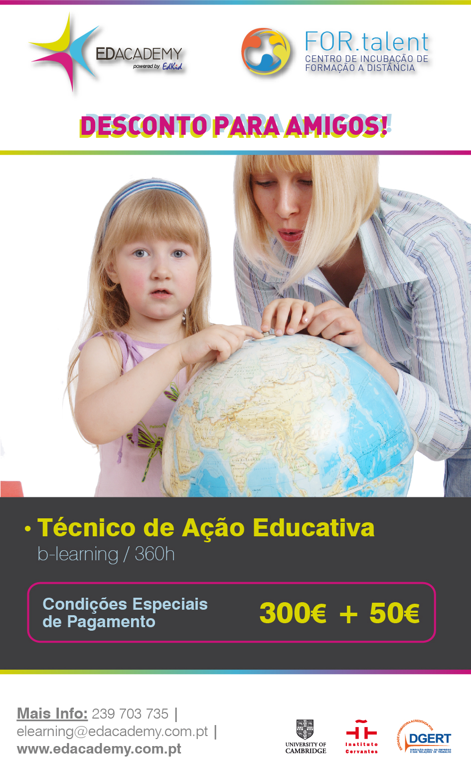 E-Learning Center: Técnico De Ação Educativa (b-learning) Em COIMBRA